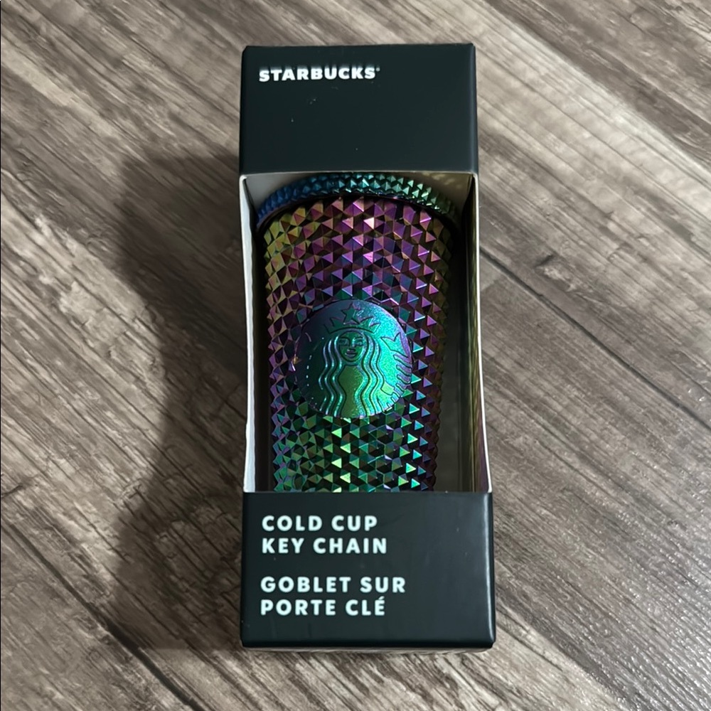 COPY - Starbucks Iridescent Cold Cup Key Chain